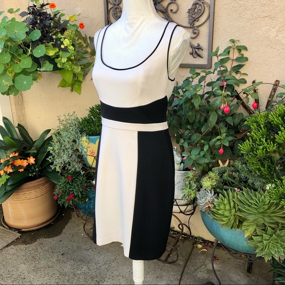 NWOT Jay Godfrey Racer Back Color Block Mini Dress *Perfect Professional Dress* - Picture 5 of 12